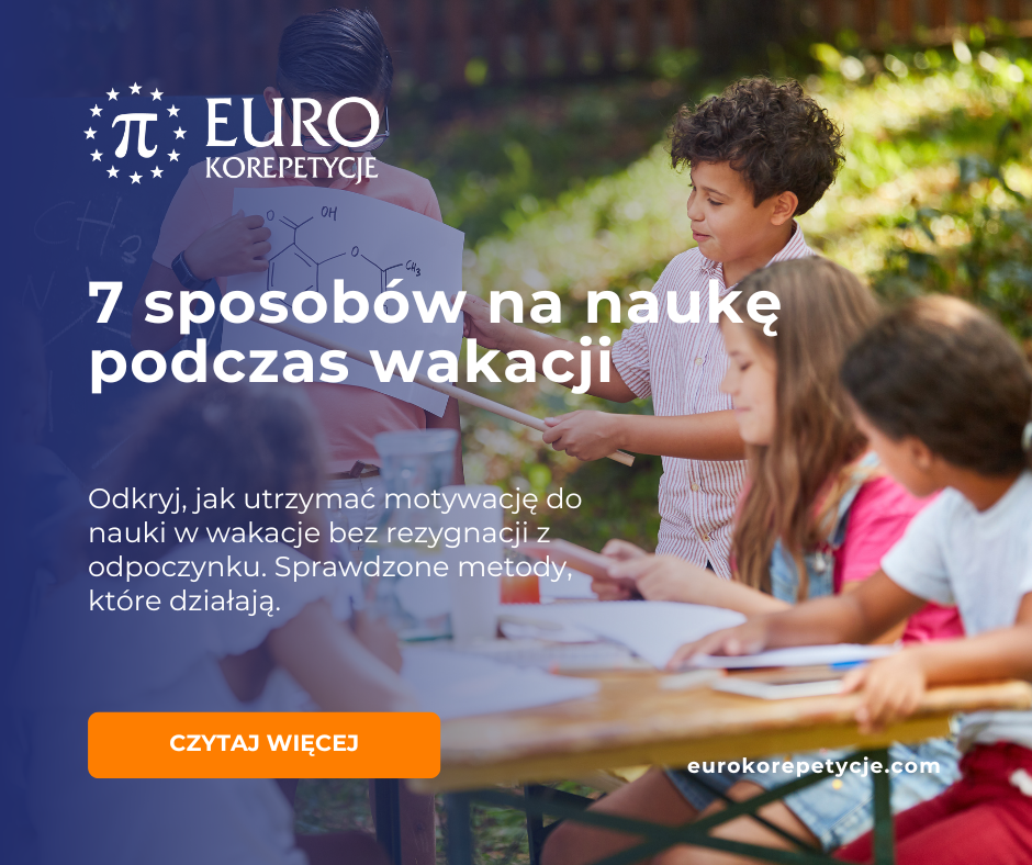 nawyk regularnej nauki w wakacje