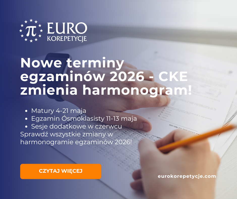 Egzaminy 2026: Terminy matur i ósmoklasisty - NOWY harmonogram CKE