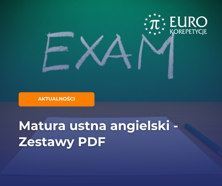 Matura ustna angielski - zestawy PDF