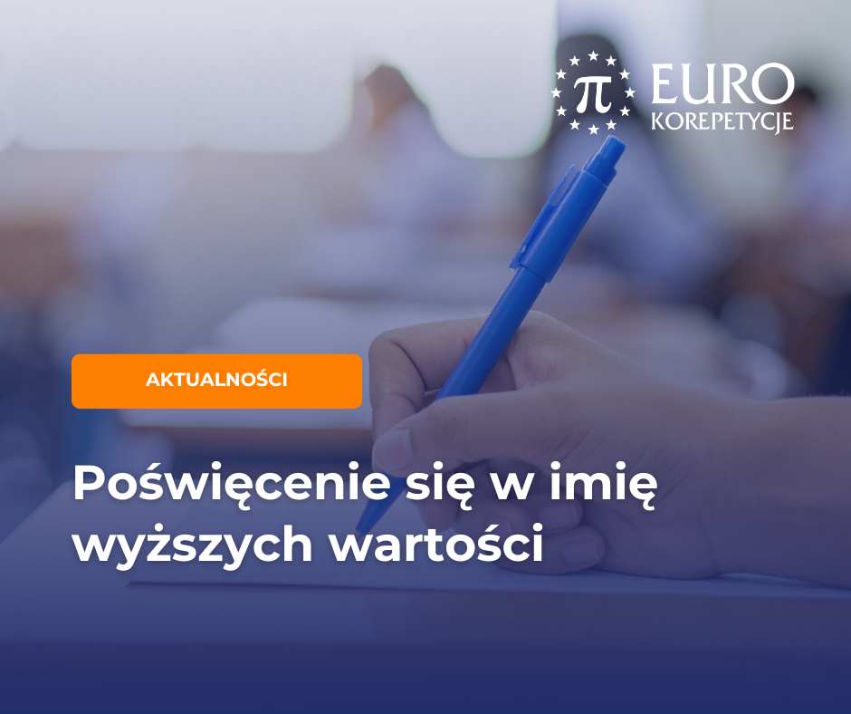 Poświęcenie się w imię wyższych wartości